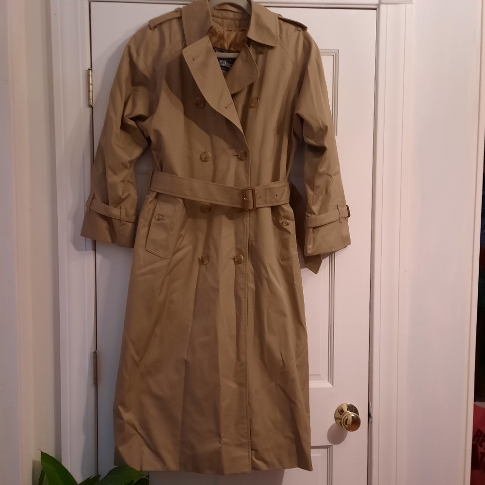 Burberry Tan Trench Coat